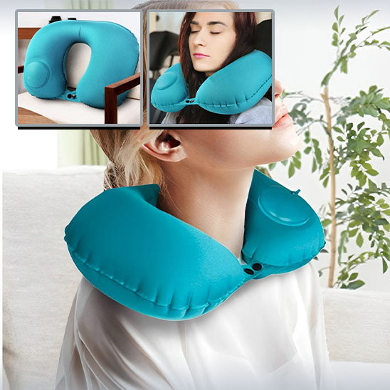 Coussin Cervical Gonflable - ComfortWave™