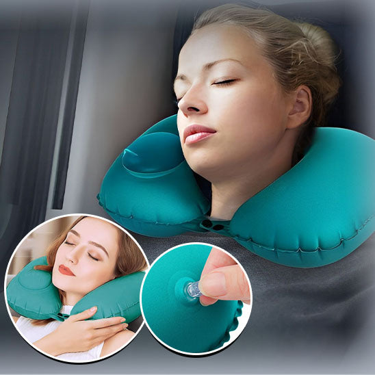 Coussin Cervical Gonflable - ComfortWave™